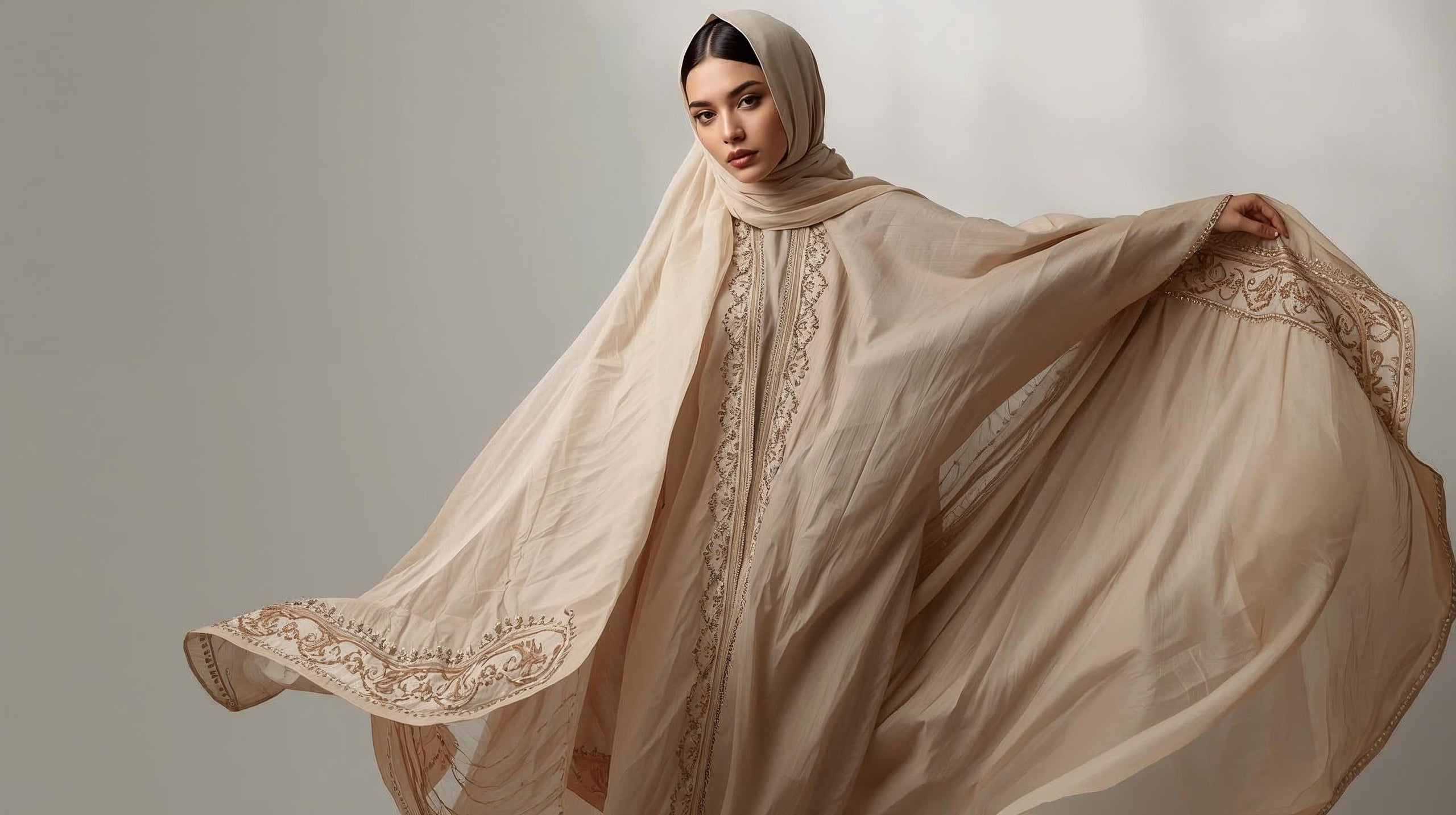Embroidered Abayas