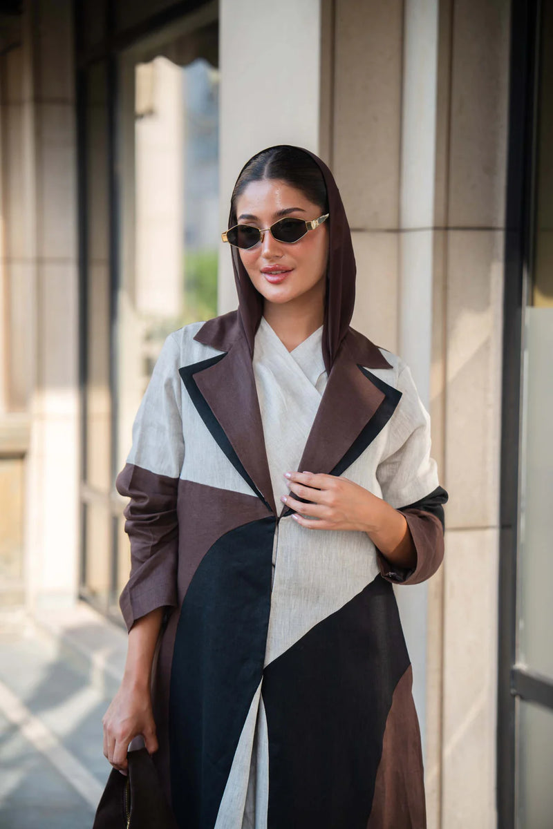 Two-Tone Abaya